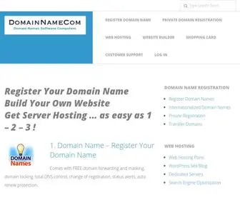 Domainnamecom.com(DNC) Screenshot