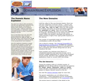 Domainnameexplosion.com(Domain Name Explosion) Screenshot