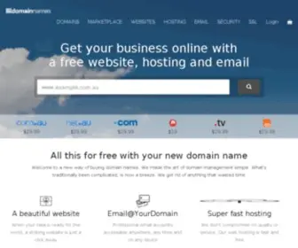 Domainnames.com.au(Domain Names) Screenshot