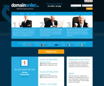Domainorder.com(Fr) Screenshot