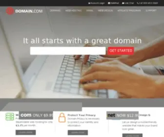 Domain.org(Website Domains Names & Hosting) Screenshot