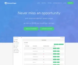 Domainpager.com(Domain Pager) Screenshot