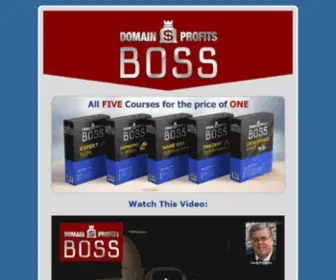 Domainprofitsboss.com(Domain Profits Boss) Screenshot