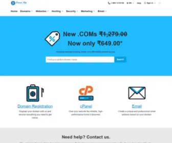 Domainraja.com(DomainRaja) Screenshot