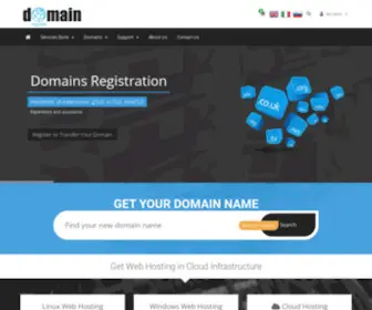 Domainregister.international(Domain Registration) Screenshot