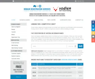 Domainregistration.com.au(Domain Names Registrar (Australia)) Screenshot