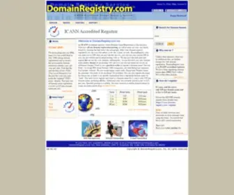 Domainregistry.com(Trusted Domain Registration since 1996) Screenshot