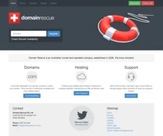 Domainrescue.com.au(Domain Rescue) Screenshot