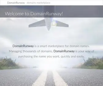 Domainrunway.com(Domainrunway) Screenshot