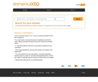 Domains.coop(Domains coop) Screenshot