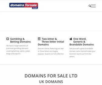 Domainsforsale.co.uk Screenshot