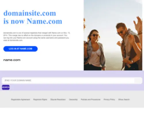 Domainsite.com(Domain Names) Screenshot