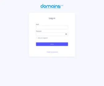 Domainsmailer.com(Your Account) Screenshot