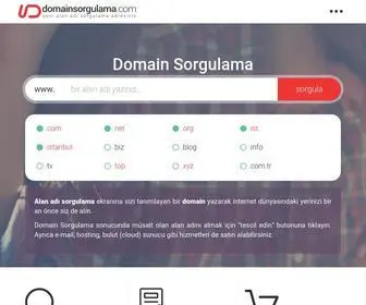 Domainsorgulama.com(Domain Sorgulama) Screenshot