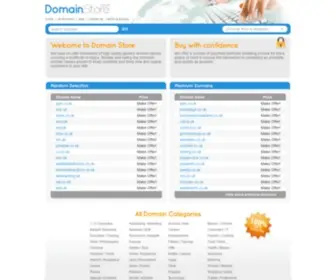 Domainstore.co.uk(Domain Store) Screenshot