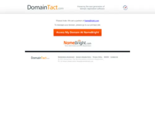Domaintact.com(Domaintact) Screenshot