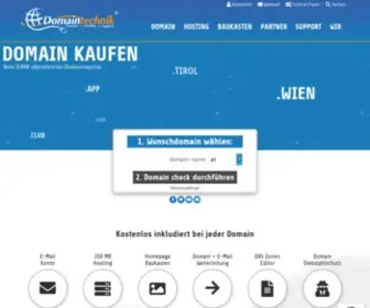 Domaintechnik.at(Domaintechnik®) Screenshot