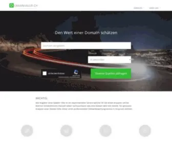 Domainvalue.ch(Den) Screenshot