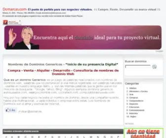 Domarcas.com(Venta de Dominios) Screenshot