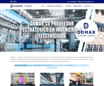 Domarsl.es(Instalaciones Eléctricas Domar) Screenshot