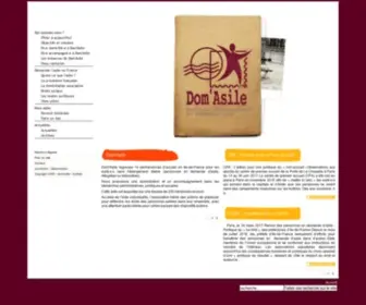 Domasile.org(Dom'Asile) Screenshot