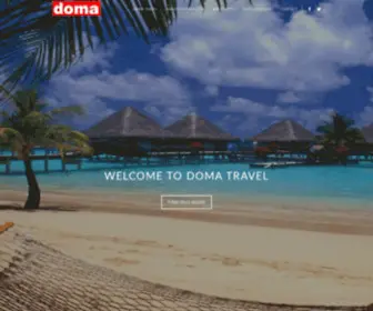 Domatravel.com(Site is undergoing maintenance) Screenshot