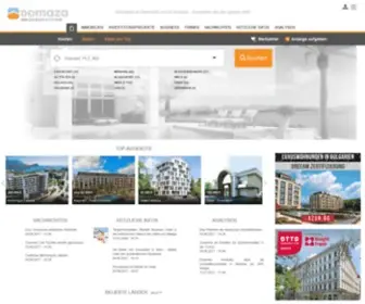 Domaza.at(Immobilien in Österreich) Screenshot