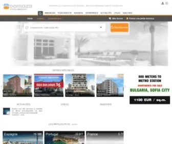 Domaza.lu(Immobilier au Luxembourg) Screenshot