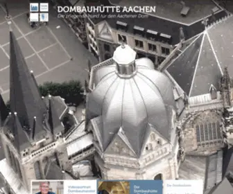 Dombauhuette-AAchen.de(Dombauhütte) Screenshot