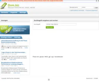 Dom.biz(Dom) Screenshot