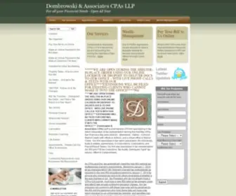 DombrowskicPas.com(Antioch, CA Tax and Accounting Services) Screenshot