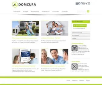 Domcura-AG.de(DOMCURA AG) Screenshot