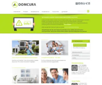 Domcura.de(Ihr schutz in besten händen) Screenshot