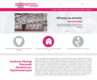 Domdziecka-Kozuchow.pl(Centrum Obsługi Placówek Opiekuńczo) Screenshot