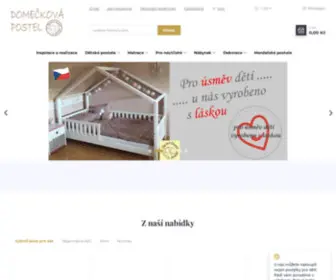 Domeckova-Postel.cz(Domečková) Screenshot