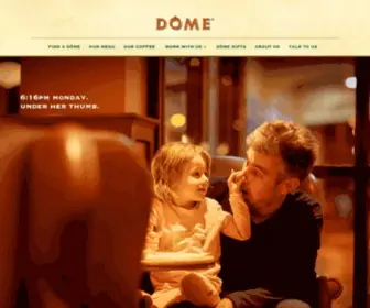 Domecoffees.com(Dôme) Screenshot