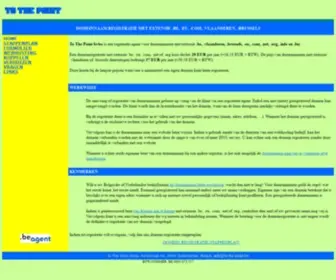 Domein-Registratie-Domain-Registration.be(Domeinnaam registreren) Screenshot