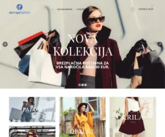 Domeja-Fashion.si(Domeja Fashion spletna trgovina) Screenshot