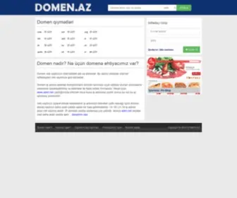 Domen.az(Qeydiyyatı) Screenshot