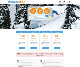 Domene.shop(Domeneshop) Screenshot