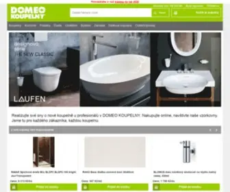 Domeokoupelny.cz(Koupelna od DOMEO KOUPELNY) Screenshot