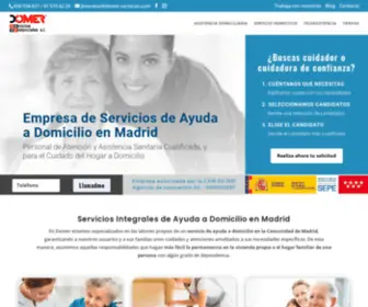 Domer-Servicios.com(Empresa de asistencia) Screenshot