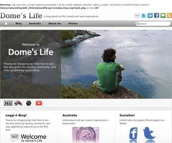 Domeslife.com(Dome's Life) Screenshot