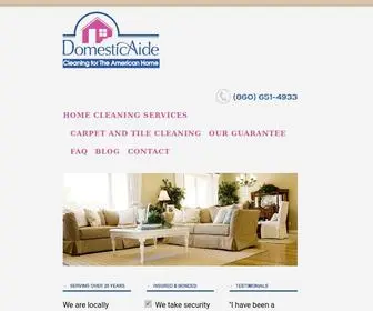 Domesticaide.us(CT Home Cleaning) Screenshot