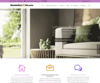 Domesticoalicante.com(Limpieza del Hogar) Screenshot