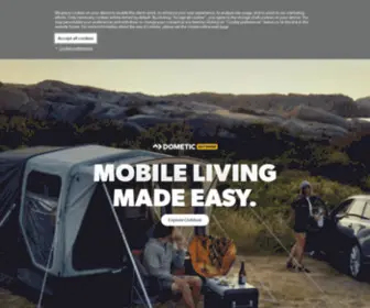 Dometic.hu(Mobile living made easy) Screenshot