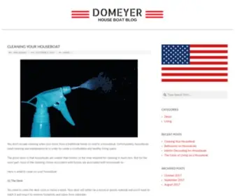 Domeyerscullboats.com(Domeyer Boat Blog) Screenshot