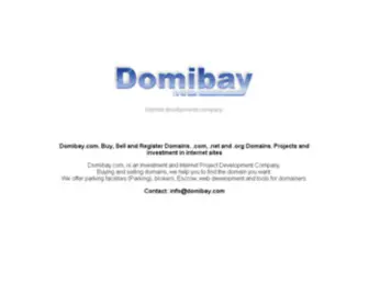 Domibay.com(Buy) Screenshot