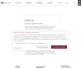Domicil-Group.de(Domicil Real Estate Group) Screenshot