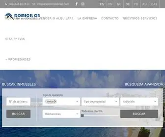 Domicilcostabrava.com(DOMICIL) Screenshot